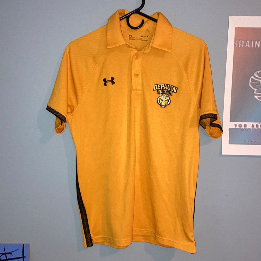 DePauw Mens Soccer Polo UA